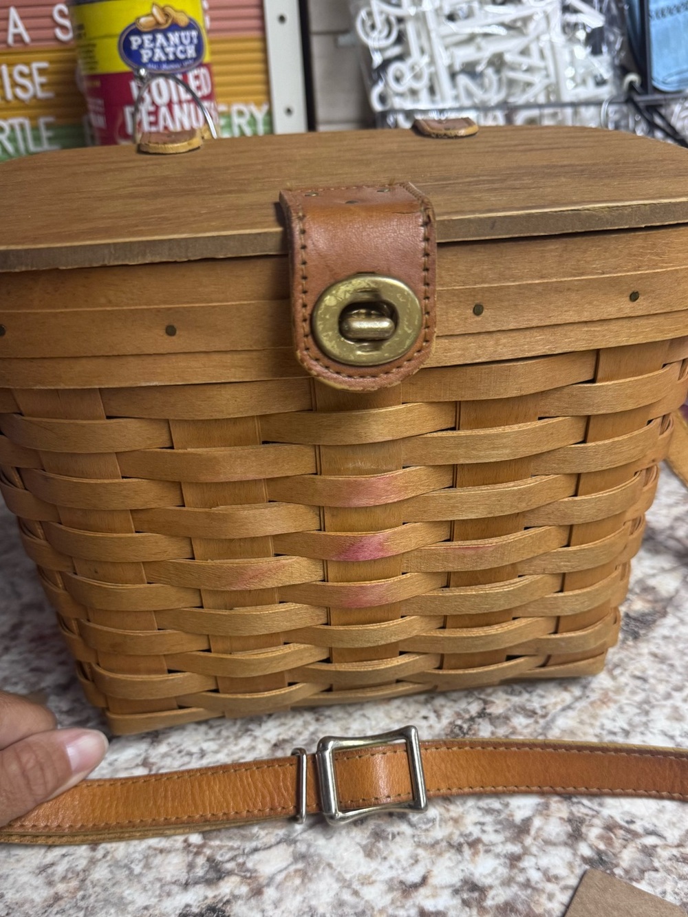 1996 Longaberger Crossbody Bag